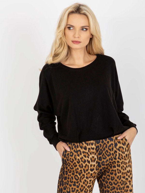 Dámská halenka TW BZ BE M327.29 Černá - Och Bella - Dámské oblečení košile a&nbsp;halenky