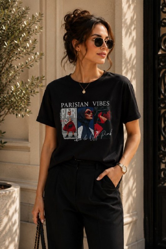 HALENKA PARISIAN VIBES - Dámské oblečení košile a&nbsp;halenky