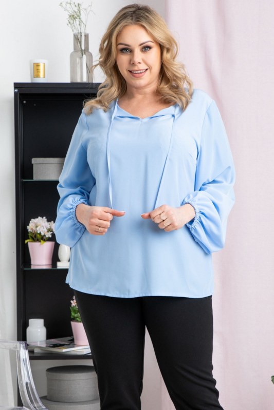 halenka plus size model 169691 Karko - Dámské oblečení košile a halenky