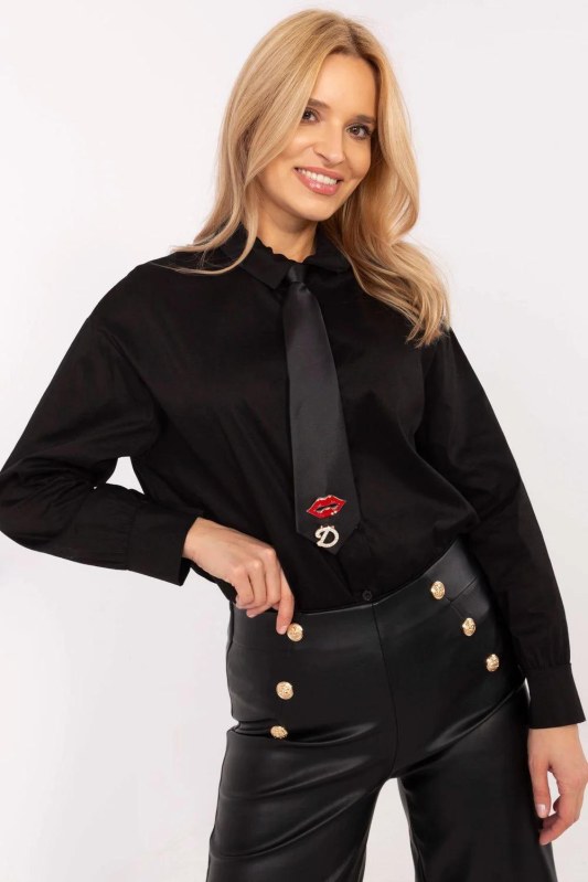 Košile s dlouhým rukávem model 204364 Italy Moda