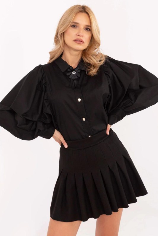 Košile s dlouhým rukávem model 204972 Italy Moda - Dámské oblečení košile a halenky