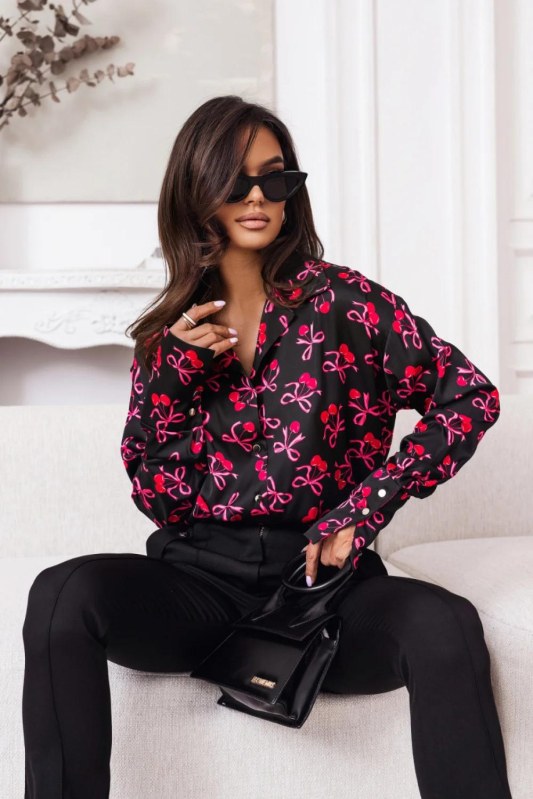 Košile s&nbsp;dlouhým rukávem model 209377 LaBalancia - Dámské oblečení košile a&nbsp;halenky