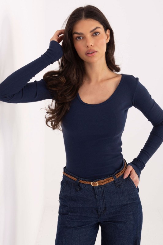 Halenka s&nbsp;vysokým pasem model 224537 Factory Price - Dámské oblečení košile a&nbsp;halenky