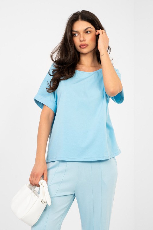 Halenka oversize model 224743 Rue Paris - Dámské oblečení košile a&nbsp;halenky