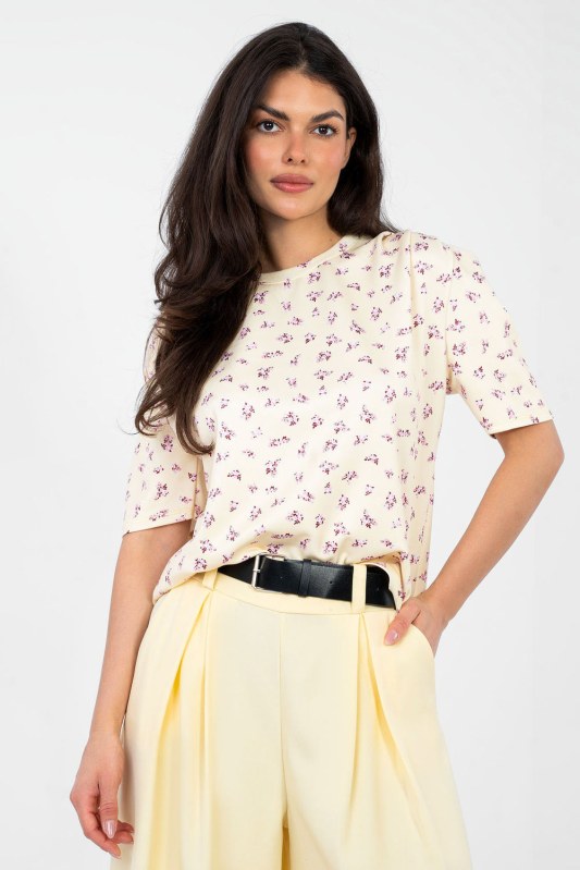 Halenka s květinovým vzorem model 224861 Italy Moda