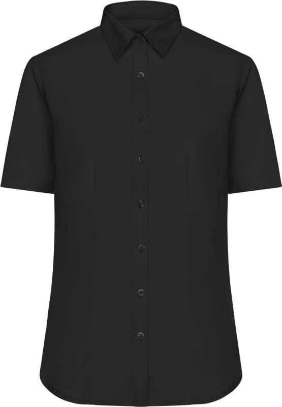 Daiber JN 683 Mikro keprová halenka s krátkým rukávem 02.0683 black