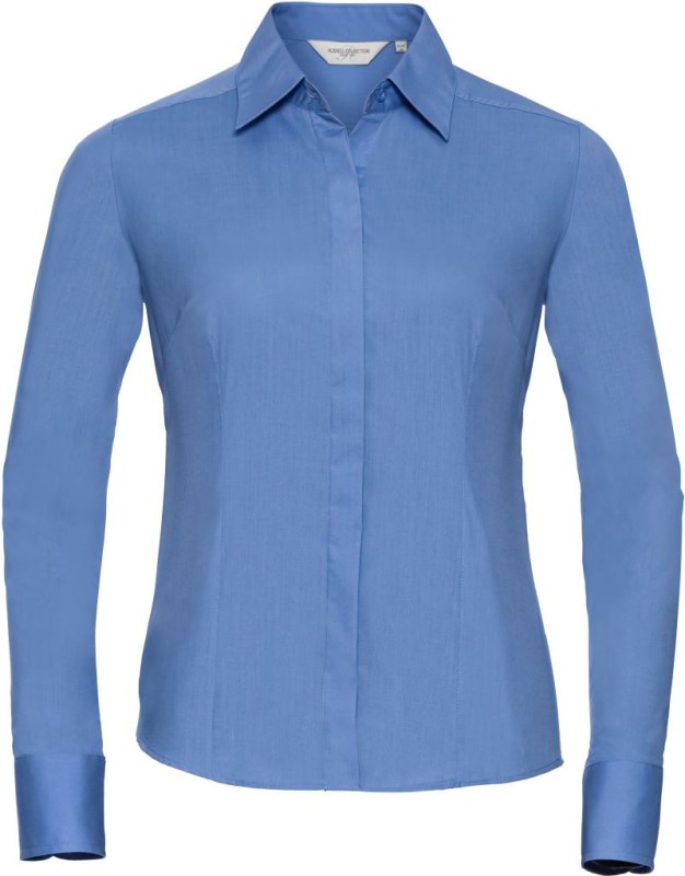 Russell Athletic 924F Popelínová halenka s dlouhým rukávem 11.924F corporate blue