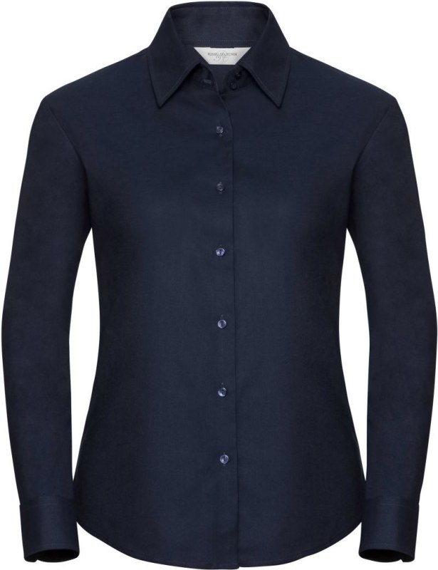 Russell Athletic 932F Halenka Oxford s dlouhým rukávem 11.932F bright navy
