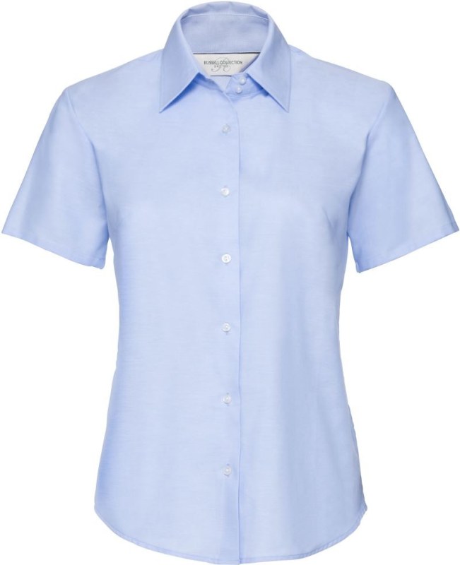 Russell Athletic 933F Halenka Oxford s krátkým rukávem 11.933F oxford blue
