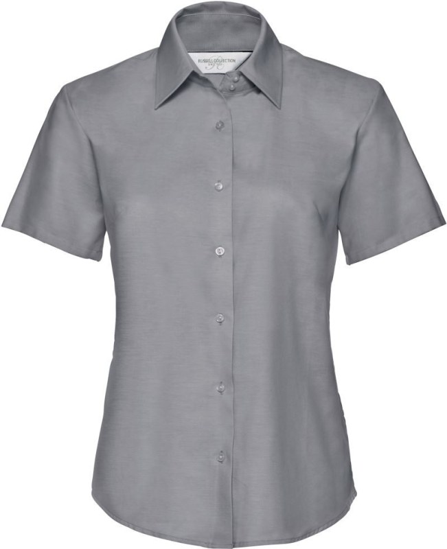 Russell Athletic 933F Halenka Oxford s krátkým rukávem 11.933F silver