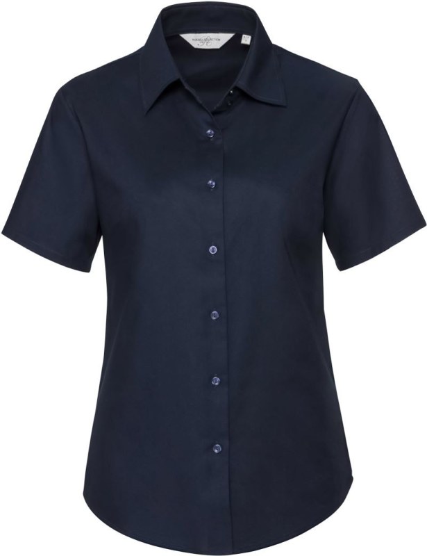 Russell Athletic 933F Halenka Oxford s krátkým rukávem 11.933F bright navy