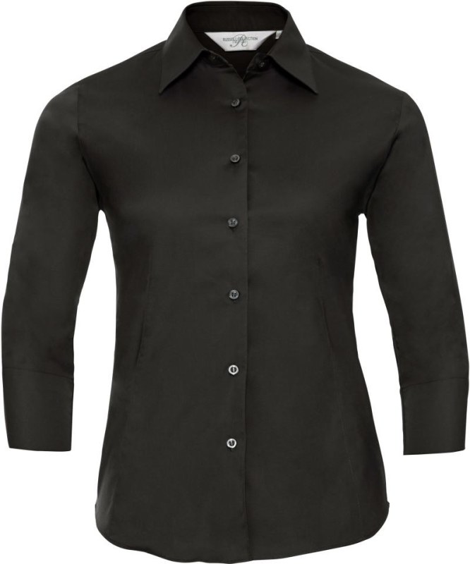 Russell Athletic 946F Elastická halenka s 3/4 rukávem 11.946F black