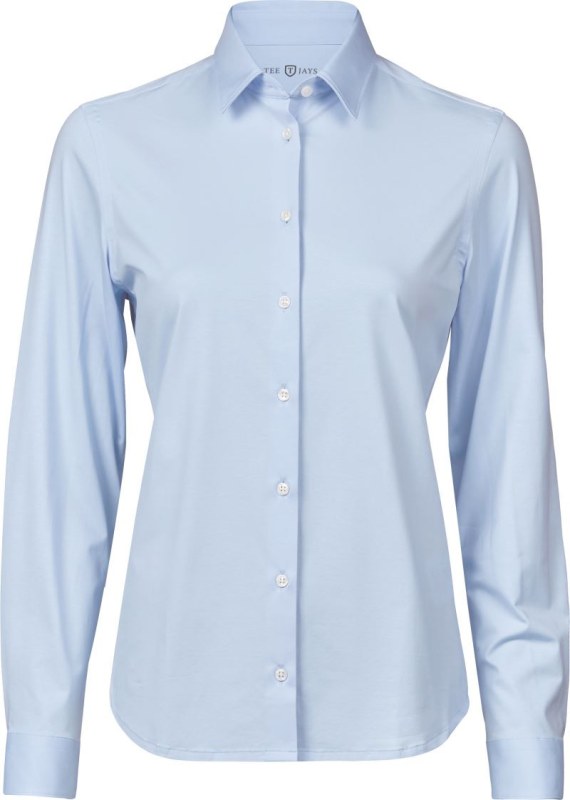 Tee Jays TJ 4031 Strečová halenka s dlouhým rukávem 18.4031 light blue