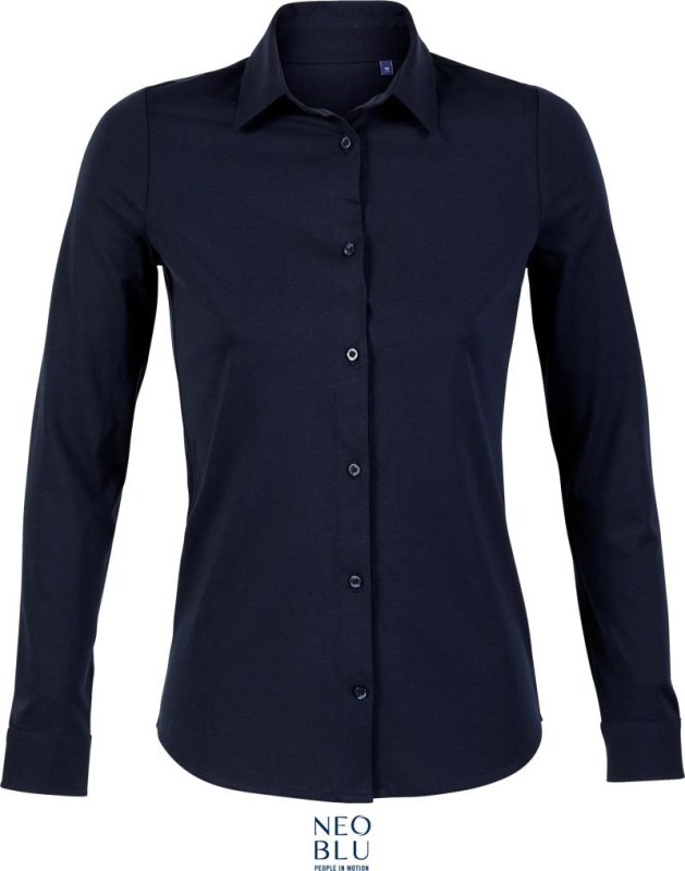 NEOBLU Balthazar Women Halenka s dlouhým rukávem 24.3199 night blue