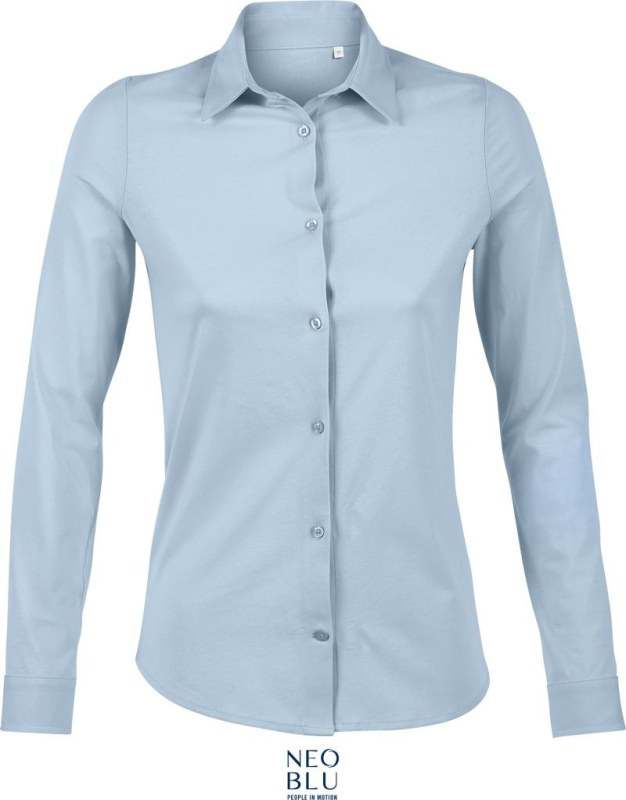NEOBLU Balthazar Women Halenka s dlouhým rukávem 24.3199 soft blue