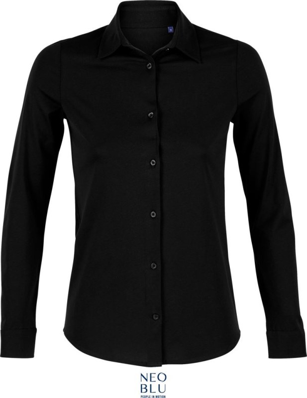 NEOBLU Balthazar Women Halenka s dlouhým rukávem 24.3199 deep black