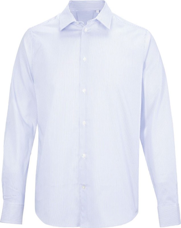 NEOBLU Baptiste Women Mikro keprová halenka s dlouhým rukávem 24.4339 blue stripes