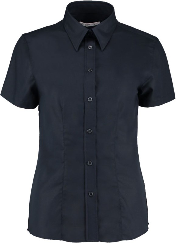 Kustom Kit KK 360 (6-24) Pracovní halenka Oxford s krátkým rukávem 43.0360 french navy