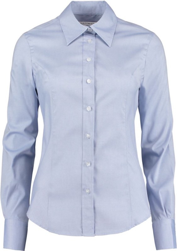 Kustom Kit KK 702 (6-24) Halenka Oxford s dlouhým rukávem 43.0702 light blue