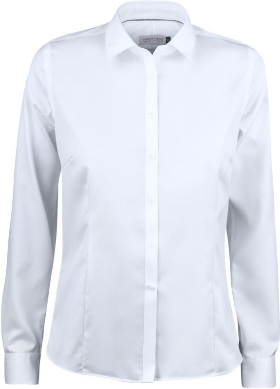J.Harvest & Frost GB 01 Regular Women Nežehlivá halenka s dlouhým rukávem 63.0103 white