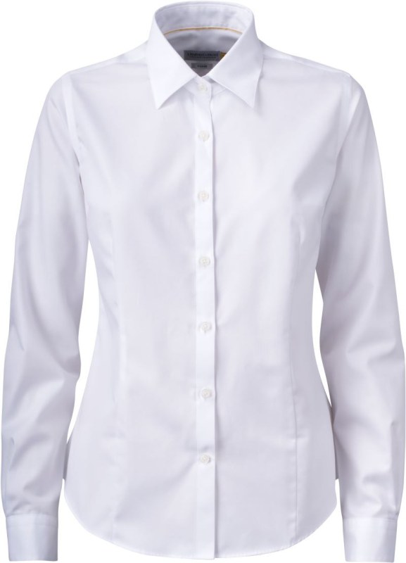 J.Harvest & Frost YB 50 Regular Women Keprová halenka s dlouhým rukávem 63.5003 white
