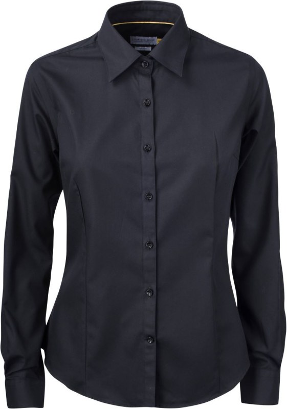 J.Harvest & Frost YB 50 Regular Women Keprová halenka s dlouhým rukávem 63.5003 black