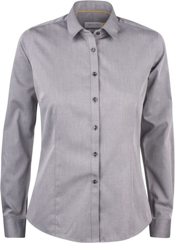 J.Harvest & Frost YB 50 Regular Women Keprová halenka s dlouhým rukávem 63.5003 grey
