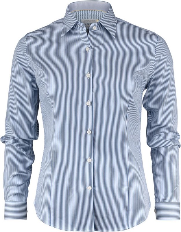J.Harvest & Frost YB 50 Regular Women Keprová halenka s dlouhým rukávem 63.5003 navy stripe