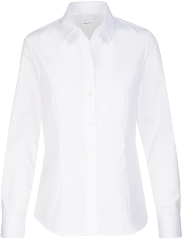 Seidensticker Blouse Regular LSL Popelínová halenka s&nbsp;dlouhým rukávem 78.0604 white - Dámské oblečení košile a&nbsp;halenky