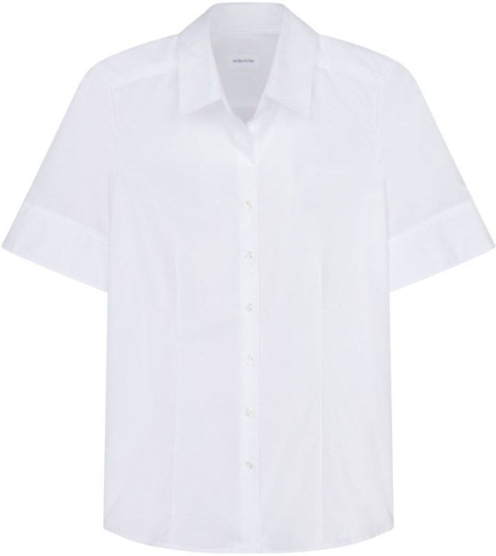 Seidensticker Blouse SSL Halenka s krátkým rukávem 78.0605 white