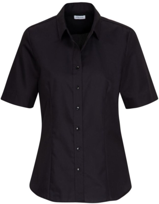Seidensticker Blouse SSL Halenka s krátkým rukávem 78.0605 black