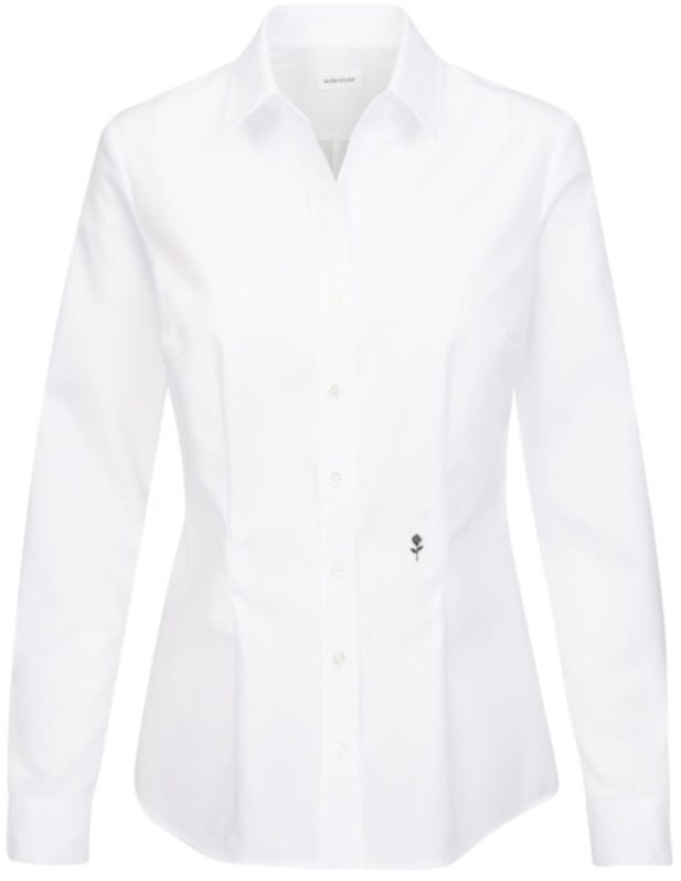 Seidensticker Blouse Slim LSL Halenka s dlouhým rukávem 78.0613 white