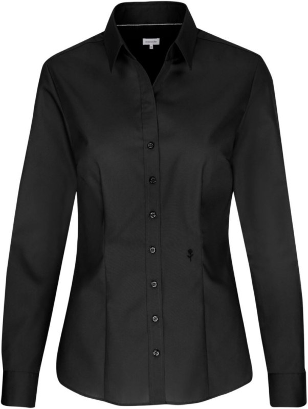 Seidensticker Blouse Slim LSL Halenka s&nbsp;dlouhým rukávem 78.0613 black - Dámské oblečení košile a&nbsp;halenky
