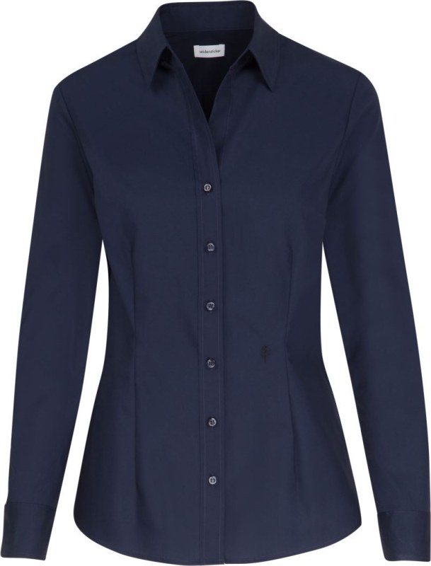 Seidensticker Blouse Slim LSL Halenka s&nbsp;dlouhým rukávem 78.0613 navy - Dámské oblečení košile a&nbsp;halenky