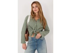 Košile s dlouhým rukávem model 231509 Italy Moda