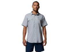 Košile Columbia Utilizer II Solid s krátkým rukávem 1577762039, šedá, velikost L