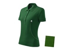 Polokošile Malfini Cotton W MLI-21306 lahvově zelená