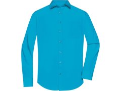 Daiber JN 678 Popelínová košile s dlouhým rukávem 02.0678 turquoise
