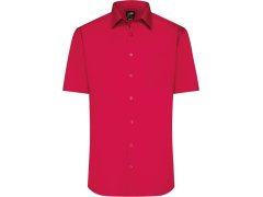 Daiber JN 680 Popelínová košile s krátkým rukávem 02.0680 red