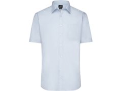 Daiber JN 680 Popelínová košile s krátkým rukávem 02.0680 light blue