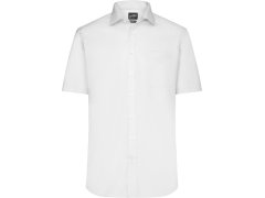 Daiber JN 684 Mikro keprová košile s krátkým rukávem 02.0684 white