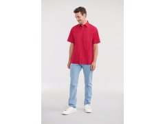 Russell Athletic 935M Popelínová košile s krátkým rukávem 11.935M classic red