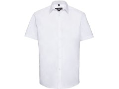 Russell Athletic 963M Košile s krátkým rukávem, vzor rybí kost 11.963M white