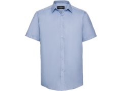 Russell Athletic 963M Košile s krátkým rukávem, vzor rybí kost 11.963M light blue