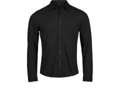 Tee Jays TJ 1416 Košile piqué s dlouhým rukávem "Luxury Stretch" 18.1416 black