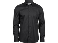 Tee Jays TJ 4024 Luxusní elastická košile s dlouhým rukávem 18.4024 black