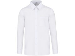 Kariban K 545 Popelínová košile "Jofrey" s dlouhým rukávem 20.K545 white