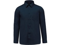 Kariban K 545 Popelínová košile "Jofrey" s dlouhým rukávem 20.K545 navy