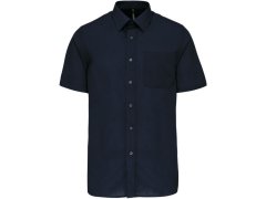 Kariban K 551 Popelínová košile "Ace" s krátkým rukávem 20.K551 navy