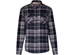 Kariban K 579 Flanelová košile s sherpa fleecovou podšívkou 20.K579 storm grey/navy